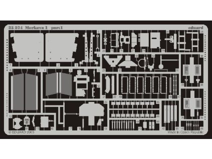 Merkava Mk.I recommended for TAMIYA 35127