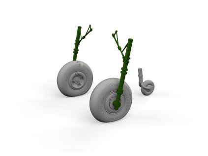 Hurricane Mk.I wheels 1/72 recommended for ARMA HOBBY