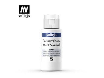 Vallejo Varnish 26651 Matt Polyurethane Varnish Polyurethane Varnish (60 ml)