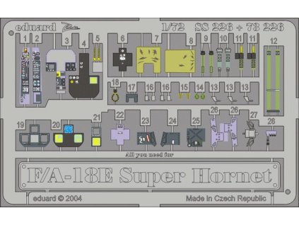 1/72 F-18E for HASEGAWA kit