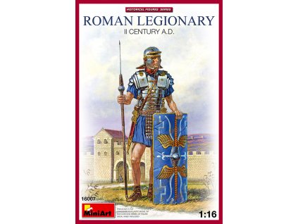1/16 Roman Legionary. II century - Miniart