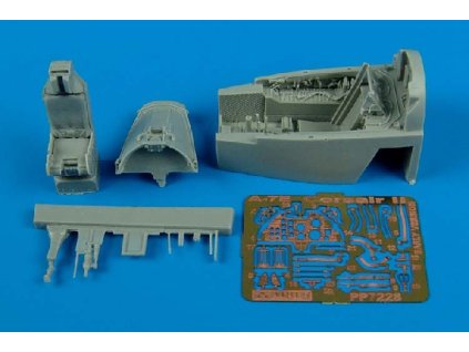 42263 1 72 a 7e corsair ii cockpit set early version hobby boss