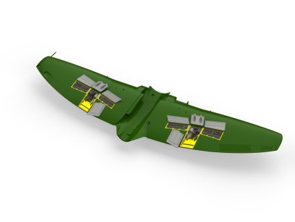 Tempest Mk.II gun bays 1/48 recommended for EDUARD/SPECIAL HOBBY