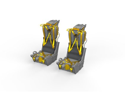 F-4B ejection seats late PRINT 1/48 recommended for TAMIYA