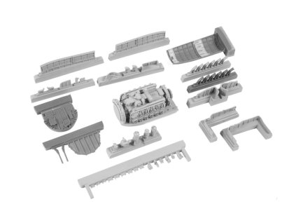 1/48 Tempest Napier Sabre engine (upper half)