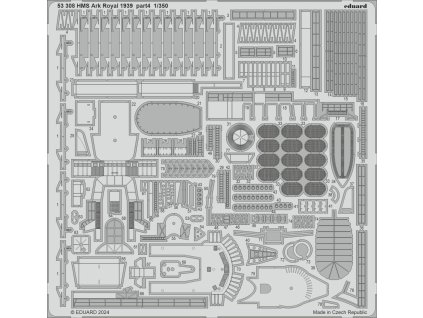 HMS Ark Royal 1939 part 4 1/350 recommended for I LOVE KIT