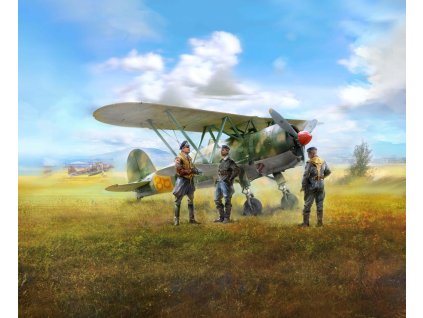 1/32 CR. 42 LW with German Pilots