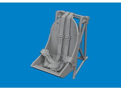F4U-2 seat w/ integral belts PRINT 1/48 recommended for MAGIC FACTORY