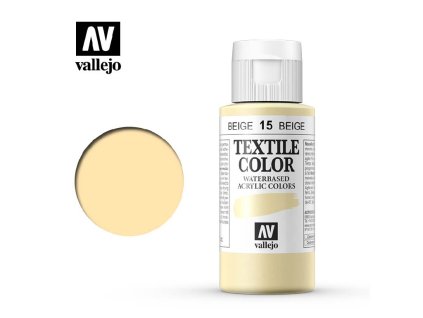 43364 23587 textile color vallejo beige 15 60ml