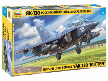 Zvezda 4818 - YAK-130 Russian Light Bomber (1:48)