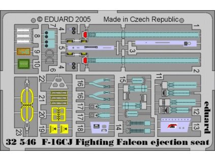 1/32 F-16CJ ejection seat for TAMIYA kit