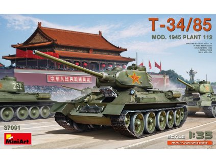 1/35 T-34/85 Mod. 1945. Plant 112 - Miniart