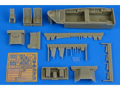 1/32 T-28B Trojan cockpit set - KITTY HAWK