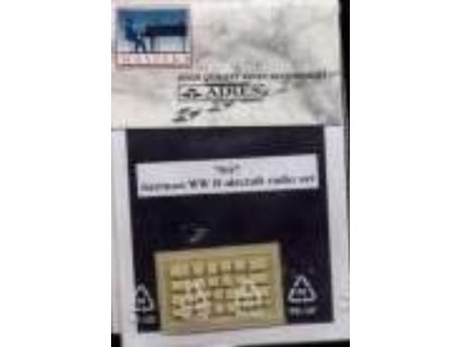 1/72 German aircrafts radio set