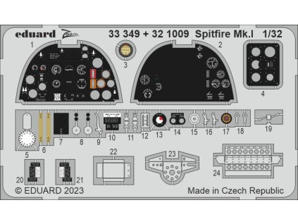 Spitfire Mk.I 1/32 recommended for KOTARE