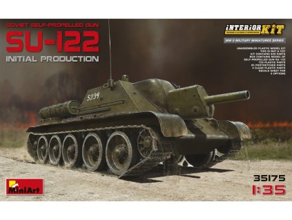 1/35 SU-122 (Initial Production) w/Full Interior - Miniart