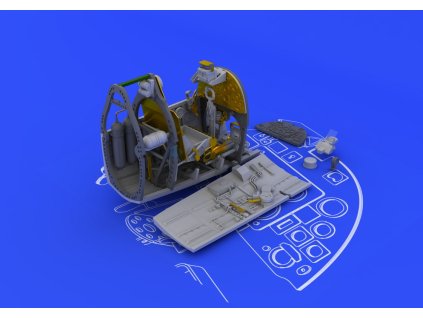 1/48 Spitfire Mk.IX cockpit for EDUARD kit