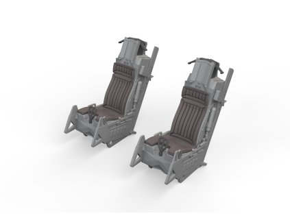 F-16D ejection seats PRINT 1/48 recommended for KINETIC