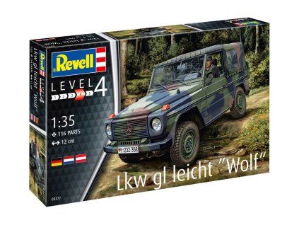 Revell 03277 Lkw gl leicht "Wolf" Plastic ModelKit 1/35