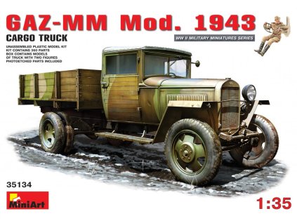 1/35 GAZ-MM. Mod. 1943. Cargo Truck