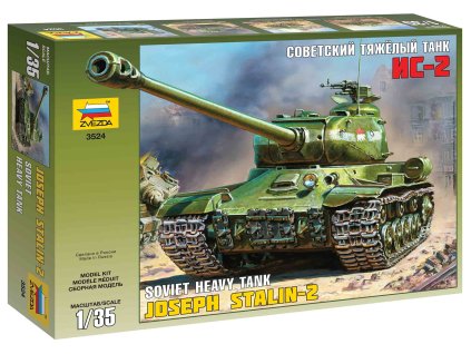 Zvezda 3524 - Josef Stalin-2 Soviet Heavy (1:35)