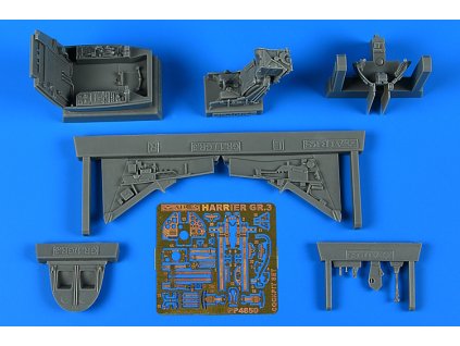 45272 1 48 harrier gr 3 cockpit set kinetic