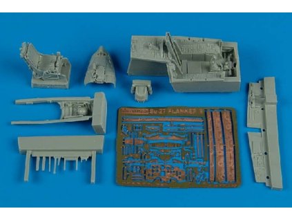 1/72 Su-27 Flanker B cockpit set