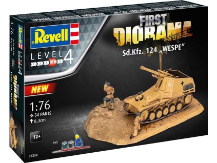 45404 34228 gift set diorama 03334 sd kfz 124 wespe 1 76 a128603669 10374