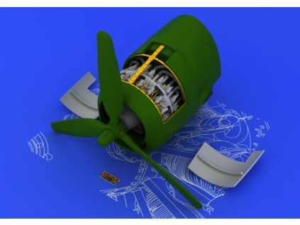 1/48 R-2800-10 engine for EDUARD kit