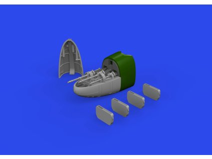 Bf 110E nose guns PRINT 1/72 recommended for EDUARD