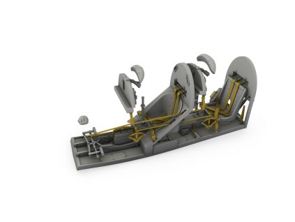 1/48 DH.82 Tiger Moth Cockpit Correction Set
