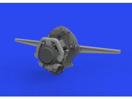 FM-2 wheel bay PRINT 1/48 recommended for EDUARD