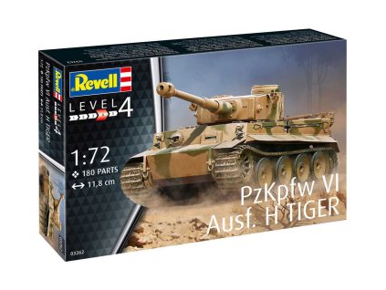 45845 21493 plastic modelkit tank 03262 pzkpfw vi ausf h tiger 1 72 a87471564 10374