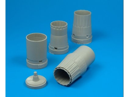 1/48 Su-27 Flanker B exhaust nozzles - ACADEMY
