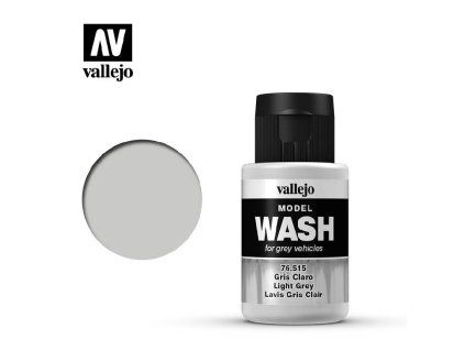 Vallejo Wash FX 76515 Light Grey Color (35 ml)