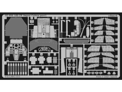 1/35 AH-1W interior for ACADEMY/MRC/ITALERI kit