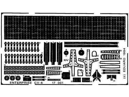 USS CV6 Enterprise  1/700 recommended for TAMIYA