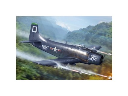 46208 1 72 ad 3 4 early skyraider over korea