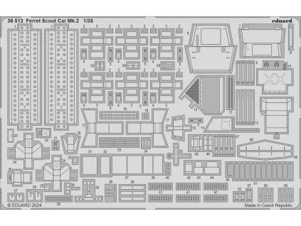Ferret Scout Car Mk.2 1/35 recommended for AIRFIX