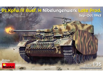 1/35 Pz.Kpfw.IV Ausf. H Nibelungenwerk Late Prod. (Sep-Oct 1943)