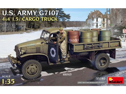 1/35 U.S. ARMY G7107 4X4 1,5t CARGO TRUCK - Miniart