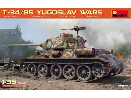 1/35 T-34/85 Yugoslav Wars - Miniart