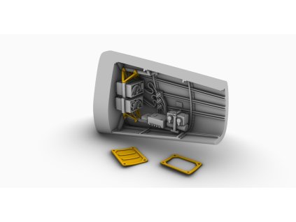 1/72 Messerschmitt Bf 109E FuG VII Radio Equipment - CMK