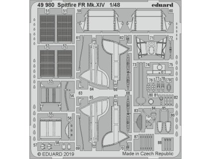 1/48 Spitfire FR Mk.XIV for AIRFIX kit