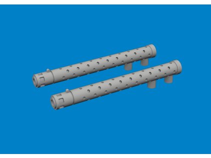 Bulldog gun barrels PRINT 1/48 recommended for AIRFIX