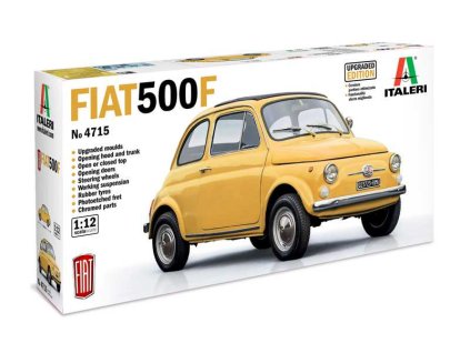 Model Kit auto 4715 - FIAT 500 F 1968 upgraded edition (1:12)
