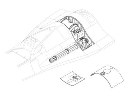 47873 1 32 f 16cj armament set for has