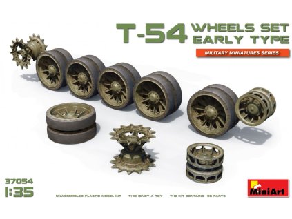 4802 1 35 t 54 wheels set early type miniart