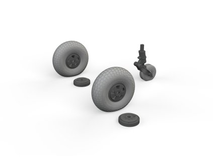 Mosquito wheels 1/48 recommended for TAMIYA