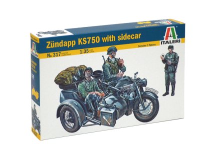 Italeri 0317 - ZÜNDAPP KS750 (1:35)